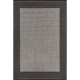 Nuloom Indoor/Outdoor Machine Made Area Rug, Grey 7'6"Square