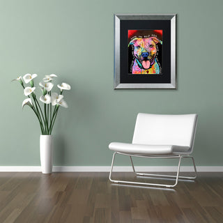 Dean Russo 'Best Dog' Art, Silver Frame, Black Mat, 11x14