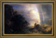 Frederic Edwin Church the Aegean Sea Framed Premium Canvas Print, 16"x24"