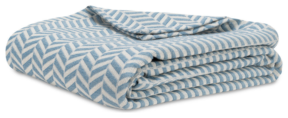 Classics Chevron Blanket, Shore, Twin