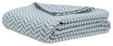 Classics Chevron Blanket, Shore, Twin