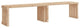 vidaXL Patio Bench Extendable Garden Bench Outdoor Seating Solid Wood Pine