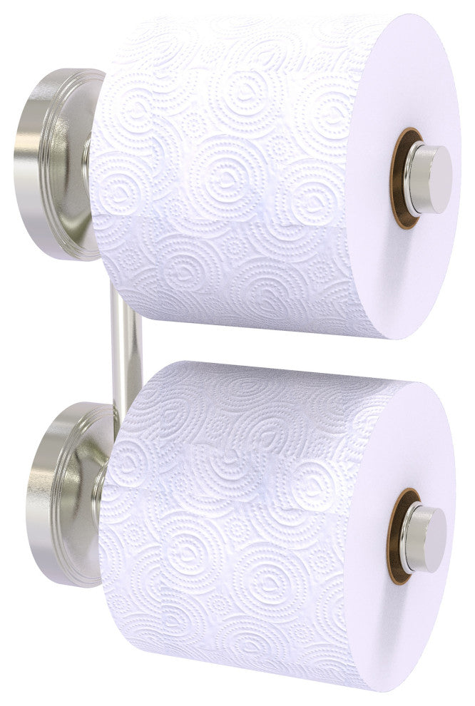 Prestige Regal 2 Roll Reserve Roll Toilet Paper Holder, Satin Nickel