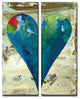 Heartwork "Deborah" 2-Piece Canvas Art Set, 30"x12"