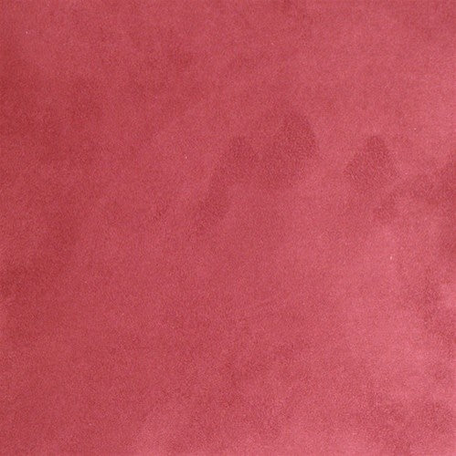 Pillow Decor Box Edge Royal Suede Pink Throw Pillow, 14"x22"
