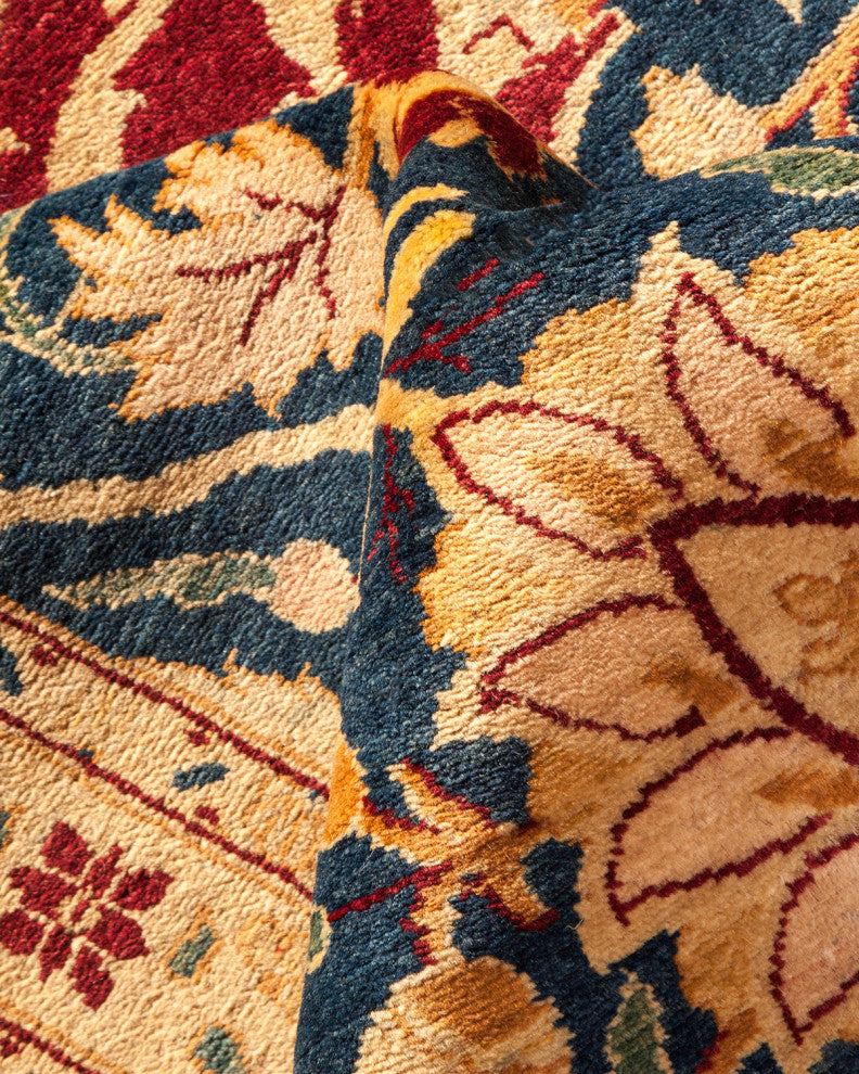 Mogul, One-of-a-Kind Hand-Knotted Area Rug Blue, 8'2"x10'4"