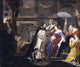 Arnold Houbraken Commemoration of King Mausolus by Queen Artemisia Canvas Wrap