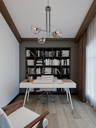 Jamie 25" Pendant, Satin Nickel