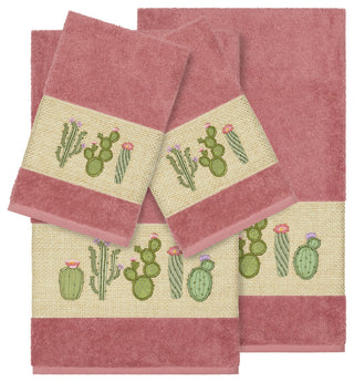 Mila 4 Piece Embellished Towel Set