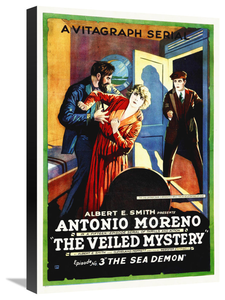 "The Veiled Mystery" Stretched Canvas Giclee by Hollywood Photo Archive, 16"x24"