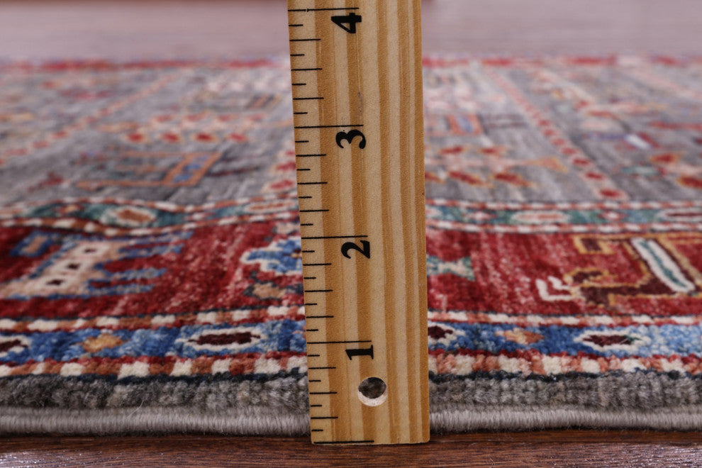 2' 10" X 9' 9" Persian Gabbeh Tribal Handmade Wool Runner Rug Q10468