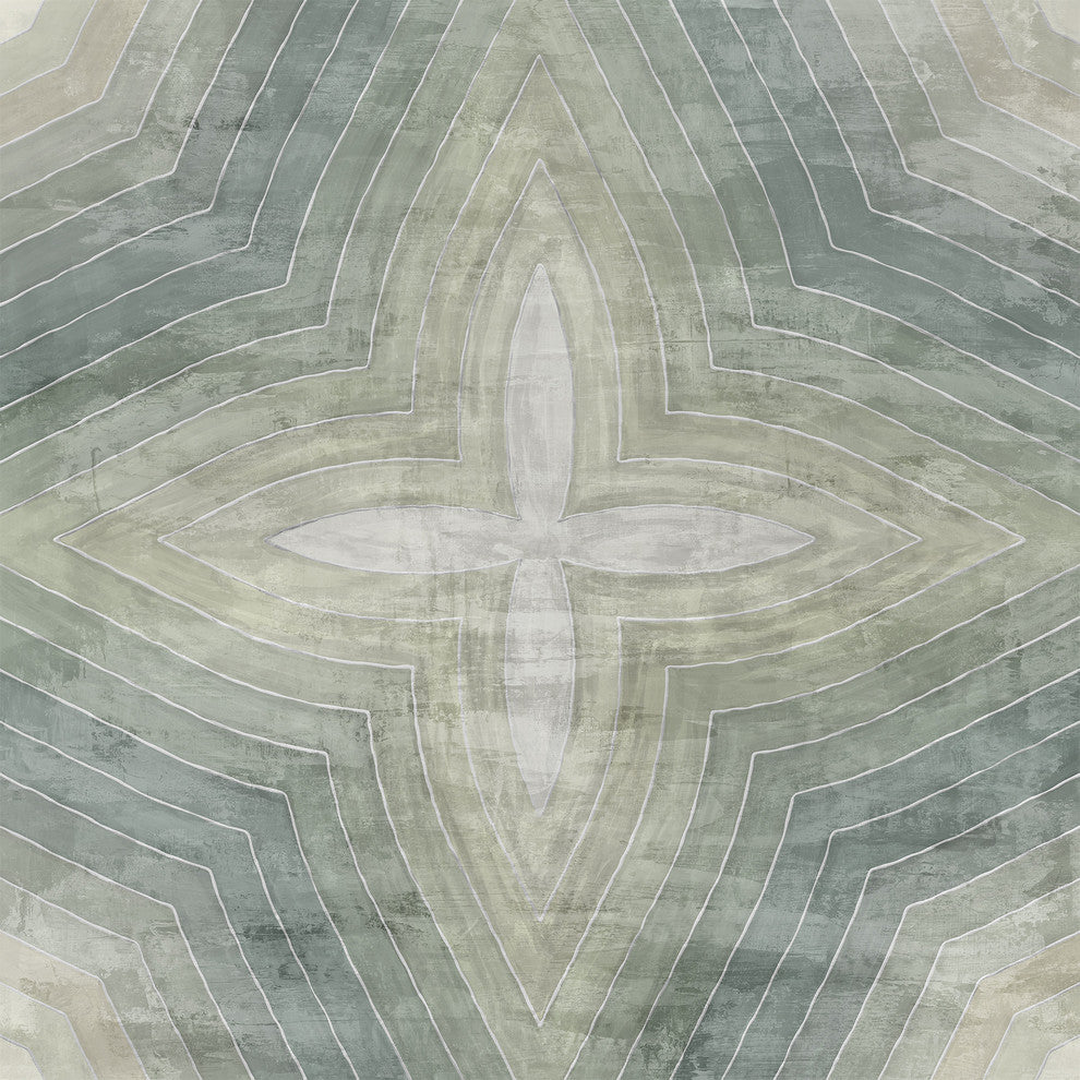 Concentration of Green II, 24"x24", Gallery Wrapped