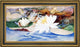 John La Farge Waterlilies Framed Premium Canvas Print, 15"x30"