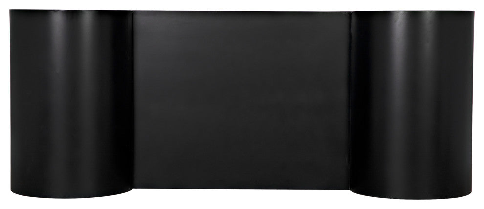 NOIR Furniture - Concierge Desk in Matte Black - GDES197MTB