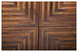 Maze Solid Wood Low Dresser