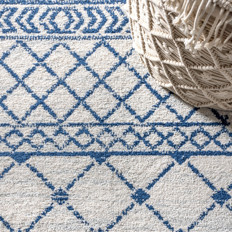 Moroccan HYPE Boho Vintage Tribal Area Rug, 2 X 8