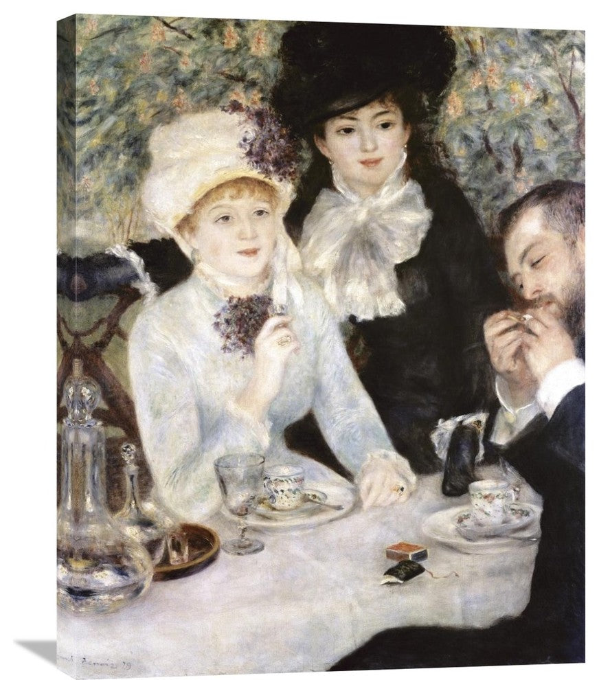 "After Lunch" Stretched Canvas Giclee by Pierre-Auguste Renoir, 24"x30"