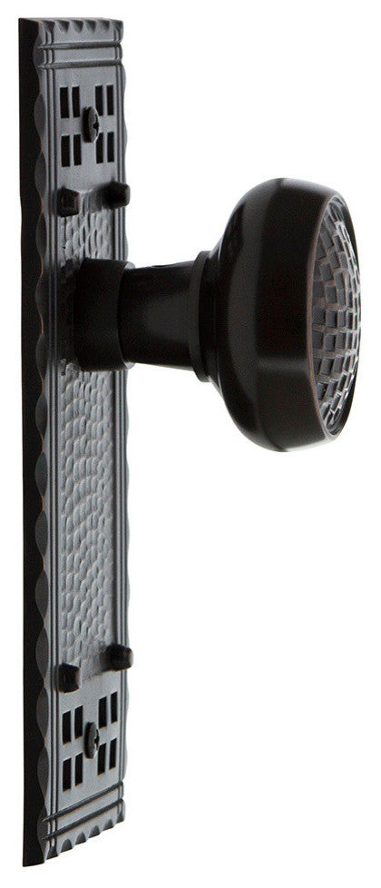 Craftsman Plate Single Dummy Craftsman Door Knob