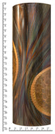 Clay Moon Copper Sconce, Planets