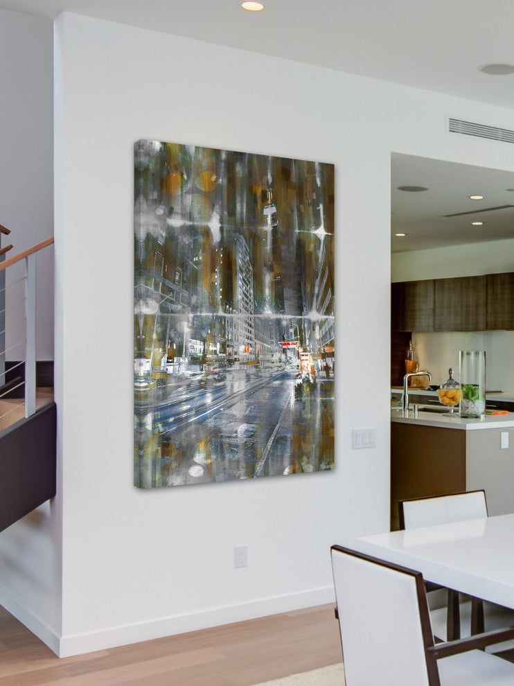 "End of the Street" Print on Canvas, 40"x60"