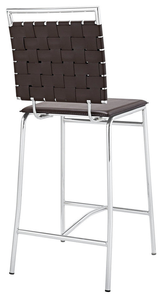 Modern Contemporary Dining Kitchen Counter Stool Brown