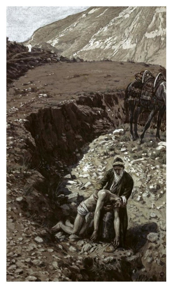 "Good Samaritan" Digital Paper Print by James Tissot, 23"x38"