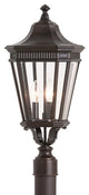 Feiss OL5407GBZ Three Light Outdoor Fixture Feiss Cotswold Lane Grecian Bronze