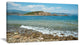"Small Isle Turkey" Panorama Seashore Canvas Art, 32"x16"