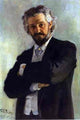 Ilia Efimovich Repin Portrait of the Cello-Player Wrapped Canvas, 18"x27"