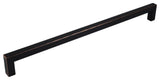 Celeste Square Bar Pull Cabinet Handle Oil-Rubbed Bronze Black Stainless 12mm, 12.5 Inch