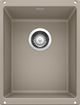 Blanco Precis 18.11"x13.78" 1 Basin Granite Undermount Kitchen Sink, Truffle
