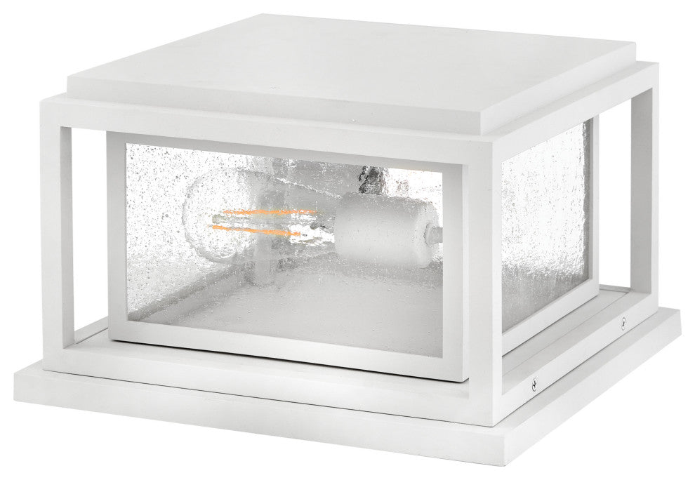 Hinkley Lighting 1008 Republic 2 Light 8" Tall Post Light - Oil Rubbed Bronze