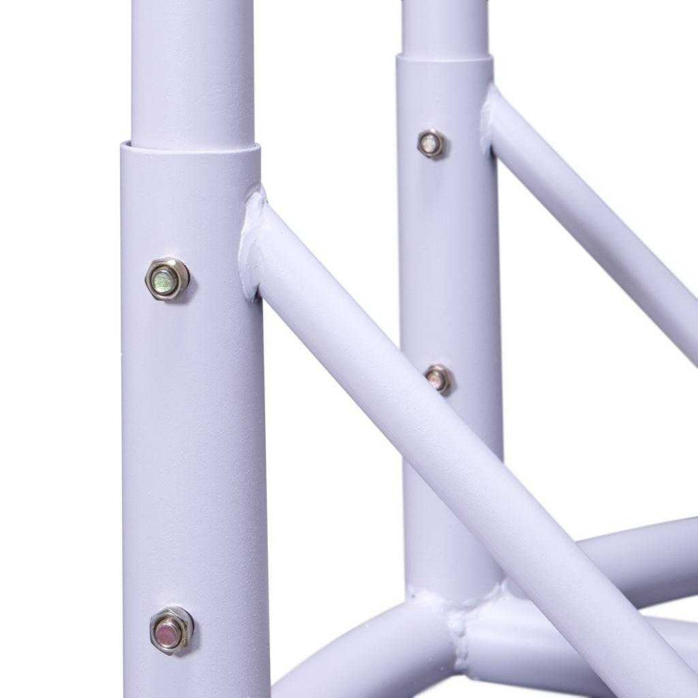 2 Person White Wicker Double Hanging Egg Swing Chair, Charcoal Blue