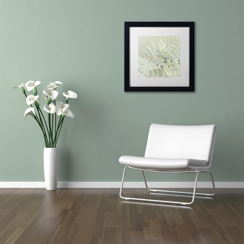 Cora Niele ''Dandelion Dew III'' Matted Framed Art