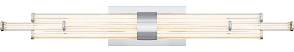Quoizel PCTAL8632 Talbott 8 Light 32"W LED Bath Bar - Polished Chrome