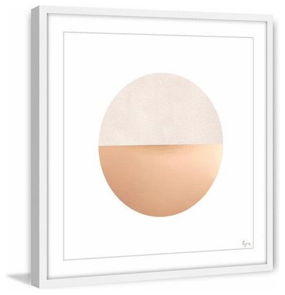 "Sunset Horizon II" Framed Painting Print, 12"x12"