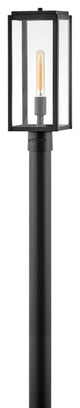 Hinkley Max Outdoor Medium Post Top Or Pier Mount Lantern Black