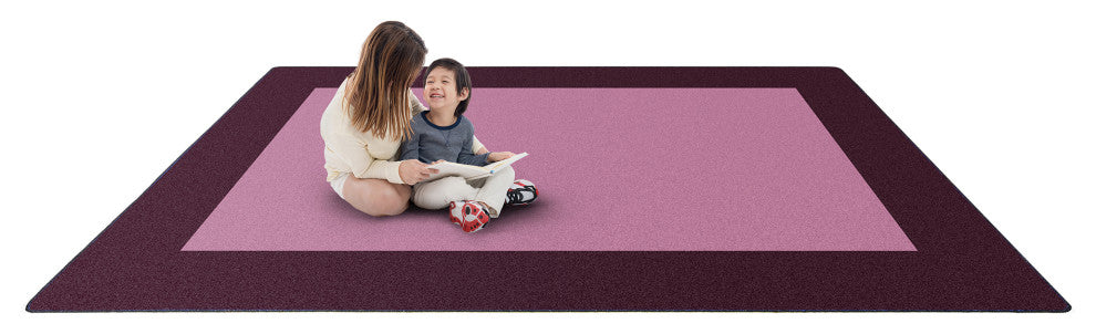 All Around Rug, Purple, Rectangle, 129"x92"