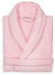 Unisex Terry Cloth Bathrobe, Pink, Large/Extra Large