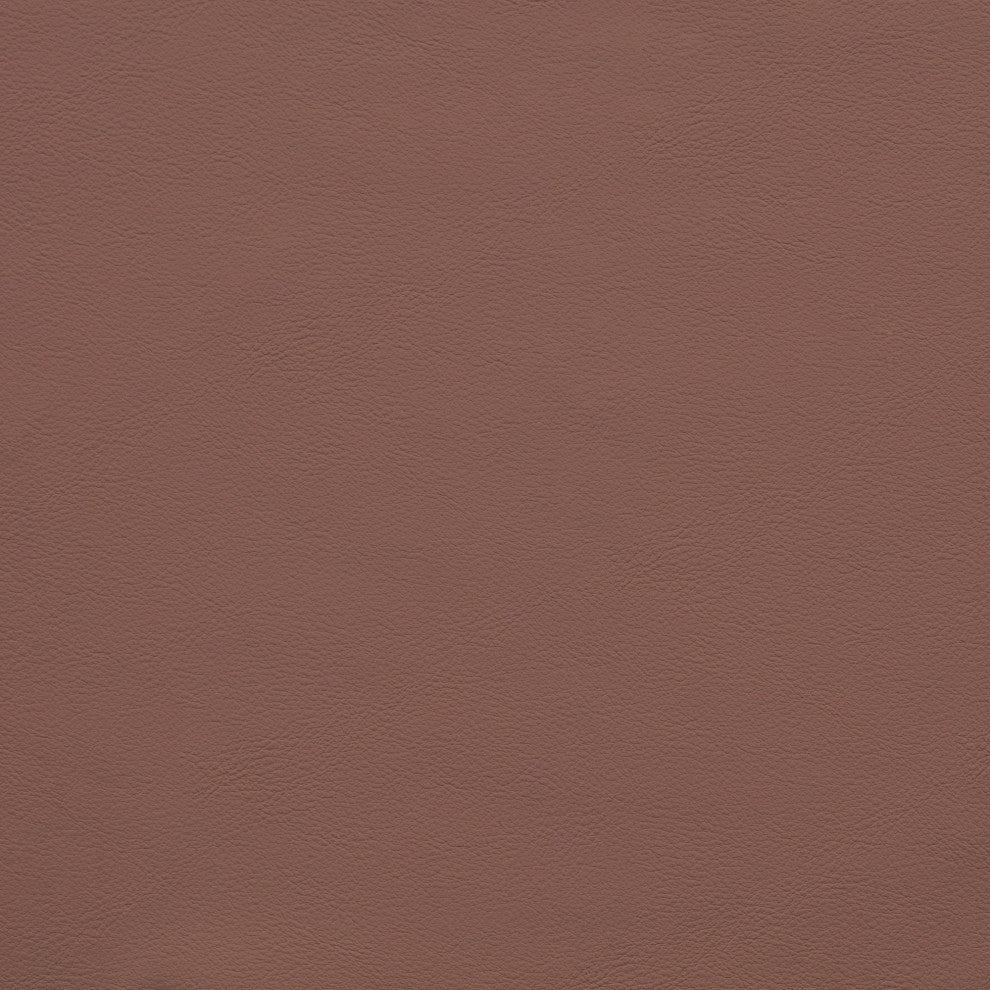 Arc Upholstered Modular Component, Cognac, 1-Piece: Ottoman, Vegan Leather