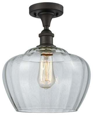 Innovations 516-1C-Ob-G92L-Led 1 Light Dimmable Led 13" Semi-Flush Mount