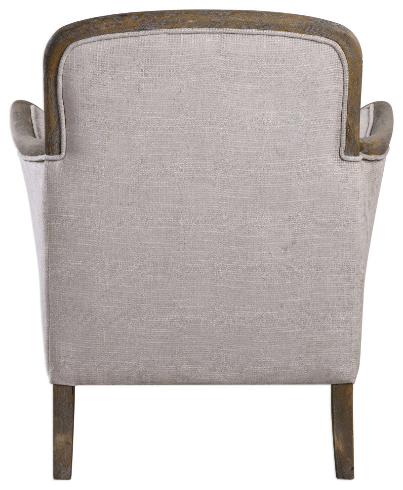 Uttermost Brittoney Taupe Armchair
