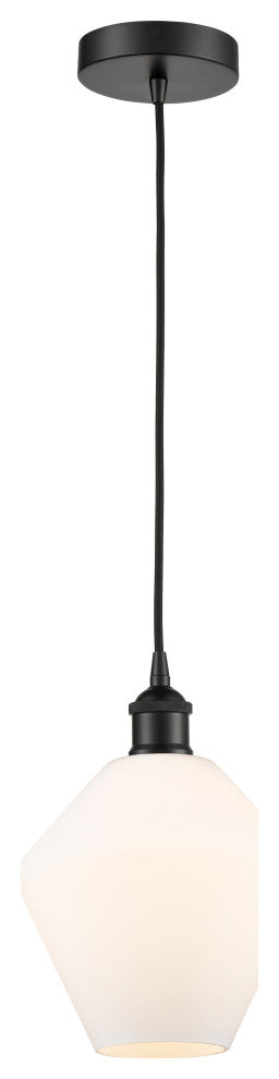 Innovations 616-1P-BK-G651-8 1-Light Mini Pendant, Matte Black