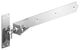 316 Stainlees Adjustable Bands And Hooks Hinge, 18", Pair