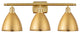 Ballston Dome Bath Vanity Light, Satin Gold, Satin Gold