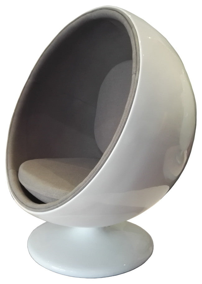 Ball Chair, Gray