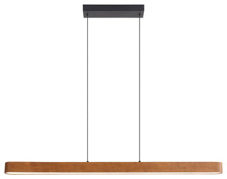 Silva 48" LED Pendant, Walnut