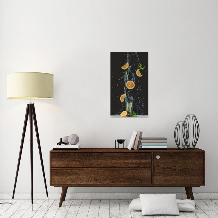 "Colors Of Summer" Stretched Canvas Giclee by Dina Belenko, 21x36"