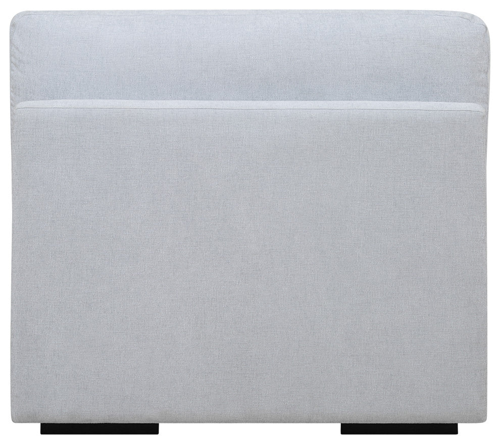 Uttermost Refuge Armless Cloud Blue Sofa