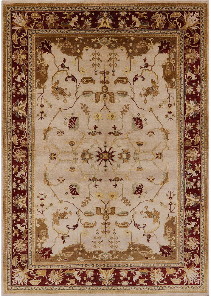 Ahgly Company Indoor Rectangle Mid-Century Modern Area Rugs, 7' x 9'